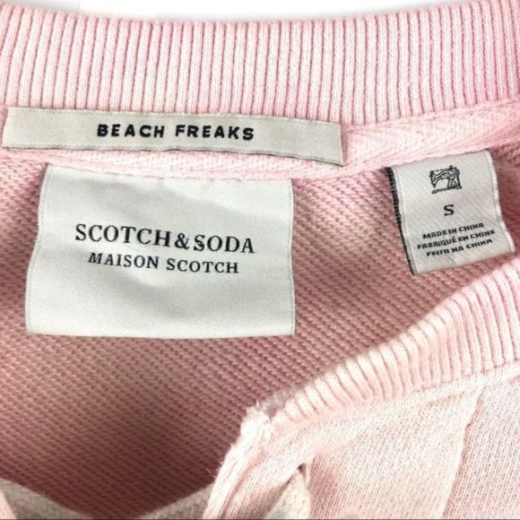 Scotch  Soda Beach Freaks Pink Tie Dye Sweatshirt - Picture 4 of 7
